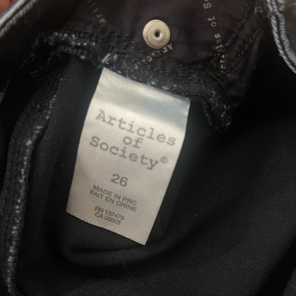 Articles Of Society Blue Skinny Jeans - Picture 4 of 5